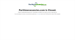 Desktop Screenshot of parttimevacancies.com