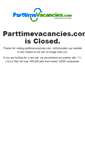 Mobile Screenshot of parttimevacancies.com